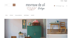 Desktop Screenshot of mevrouwdeuil.nl